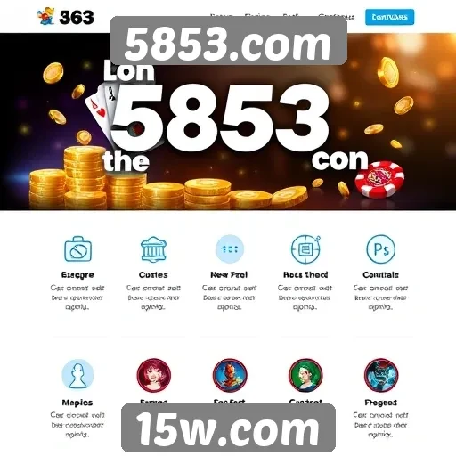 Análise das funcionalidades do 5853.com