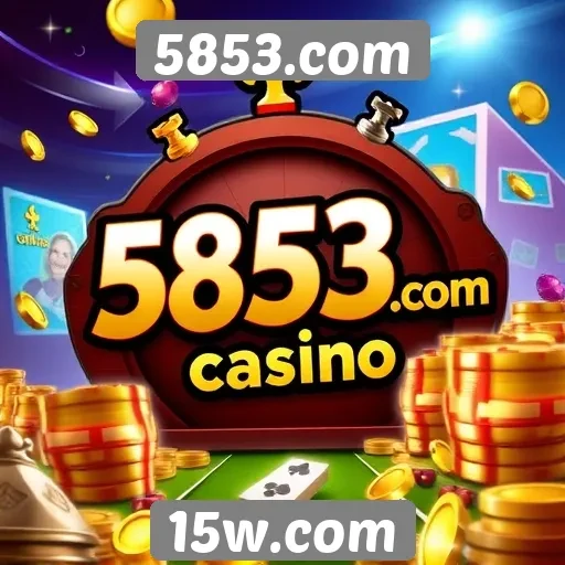 Jogos de cassino online em 5853.com atraem novos jogadores